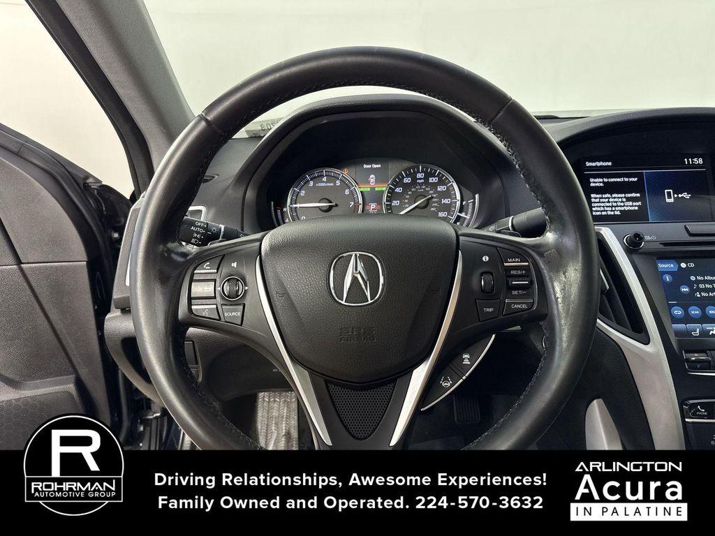 used 2020 Acura TLX car, priced at $16,995