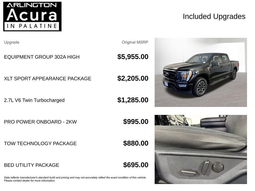 used 2022 Ford F-150 car, priced at $38,849