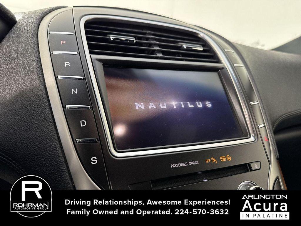 used 2019 Lincoln Nautilus car, priced at $20,795