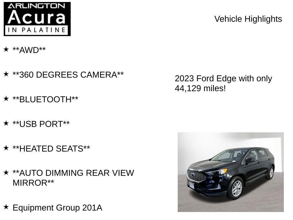 used 2023 Ford Edge car, priced at $24,695