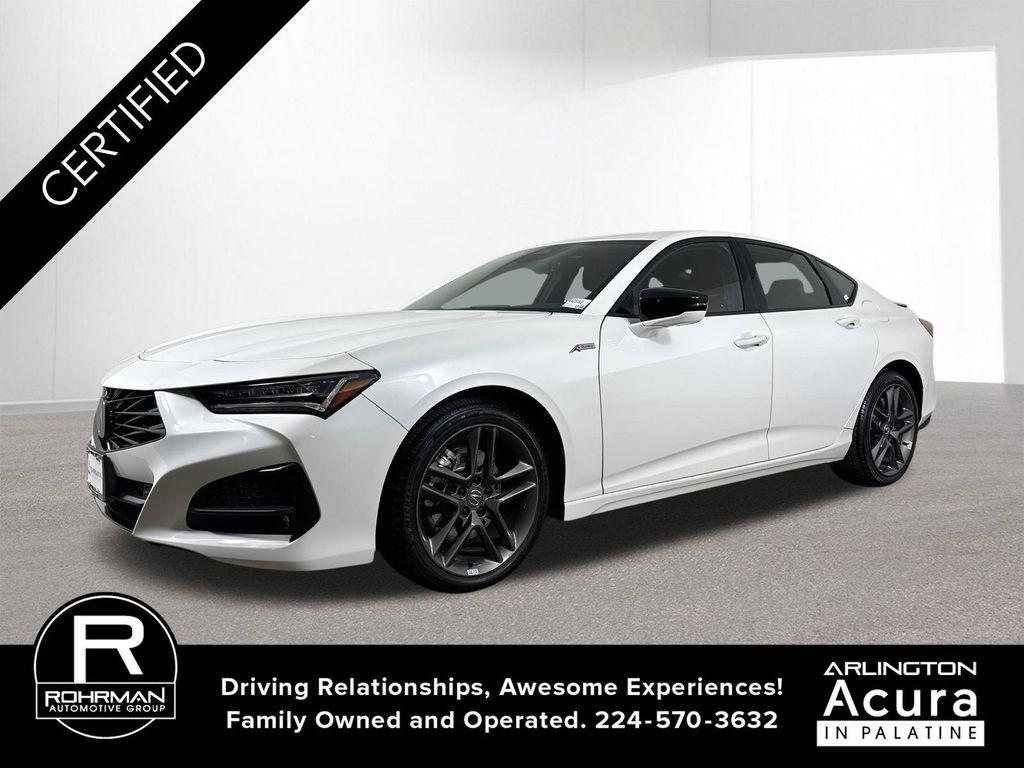 used 2025 Acura TLX car, priced at $43,597