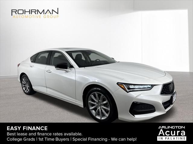 used 2021 Acura TLX car, priced at $24,399