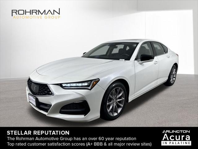 used 2021 Acura TLX car, priced at $24,399