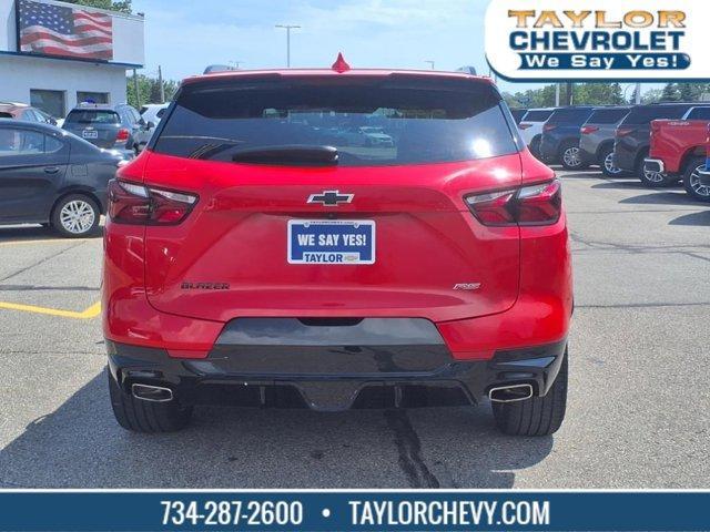 used 2022 Chevrolet Blazer car, priced at $35,554