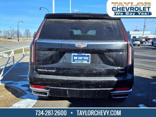 used 2023 Cadillac Escalade car, priced at $76,995