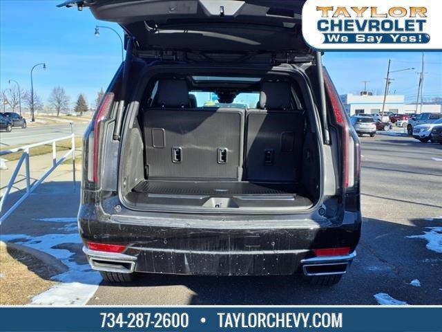 used 2023 Cadillac Escalade car, priced at $76,995