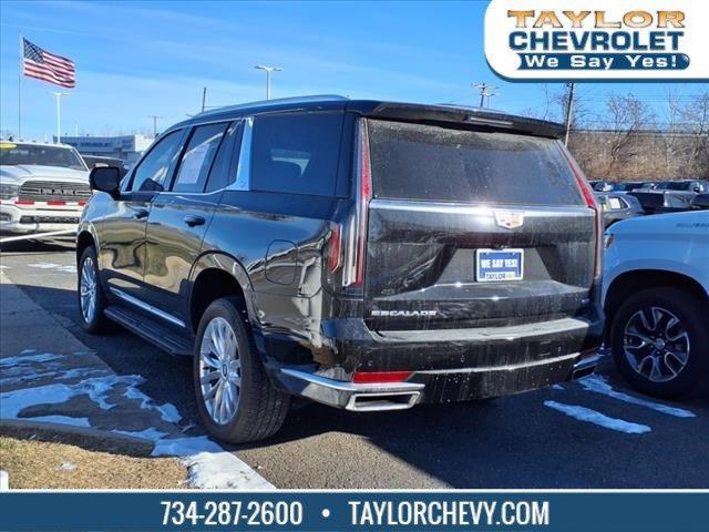 used 2023 Cadillac Escalade car, priced at $76,995