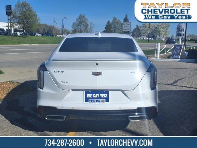 used 2021 Cadillac CT4 car, priced at $28,995