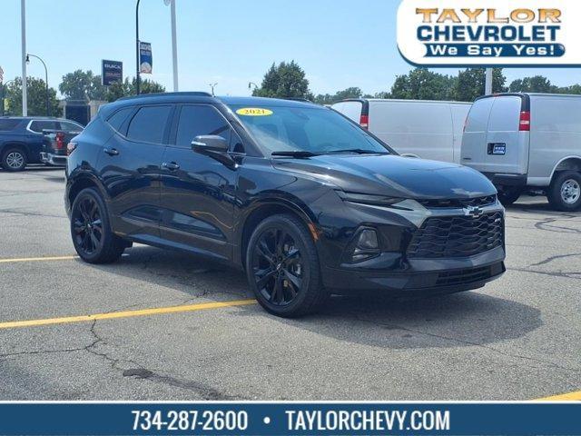 used 2021 Chevrolet Blazer car, priced at $24,559