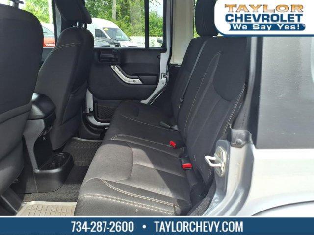 used 2014 Jeep Wrangler Unlimited car, priced at $15,992