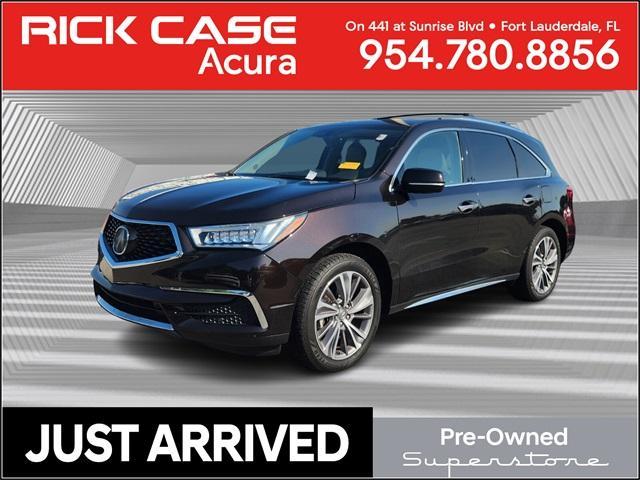 used 2018 Acura MDX car, priced at $21,991