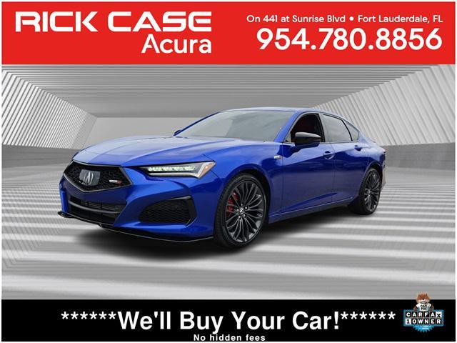 used 2023 Acura TLX car, priced at $42,491