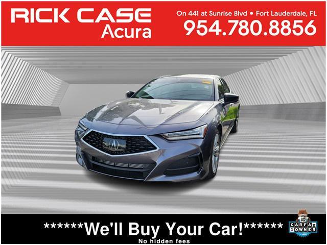 used 2023 Acura TLX car, priced at $34,991