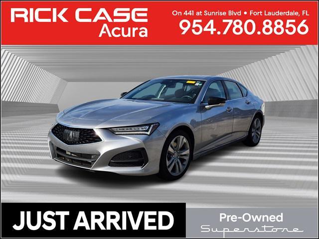 used 2022 Acura TLX car, priced at $28,977