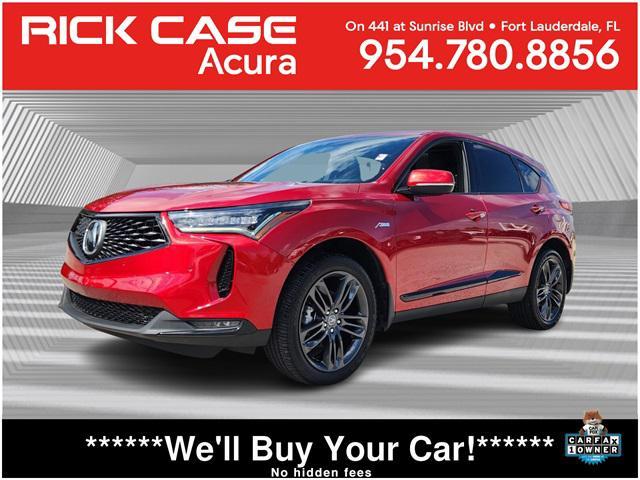 used 2022 Acura RDX car, priced at $34,994