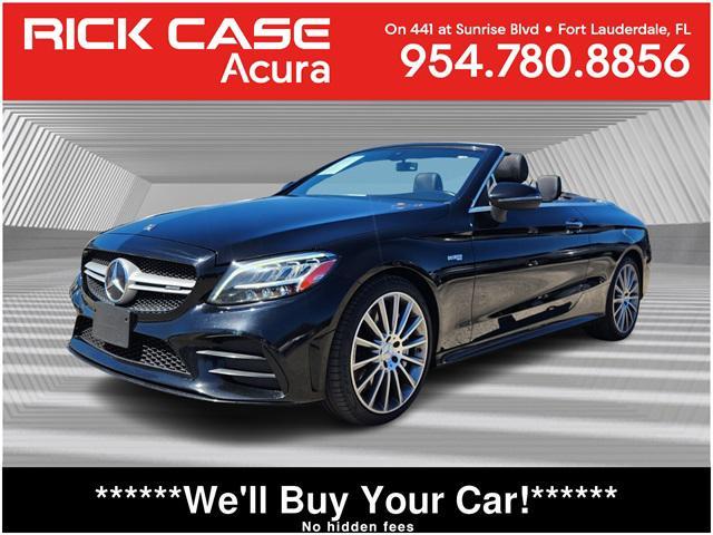 used 2019 Mercedes-Benz AMG C 43 car, priced at $35,991