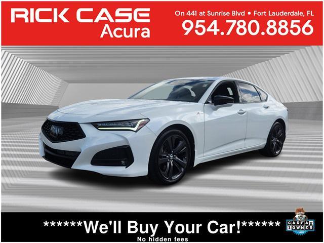 used 2023 Acura TLX car, priced at $38,591