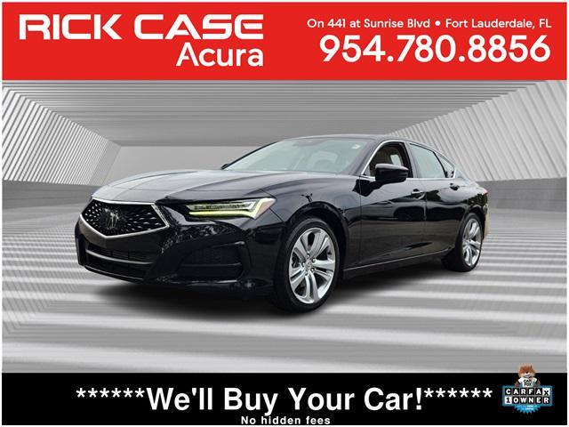 used 2021 Acura TLX car, priced at $26,491