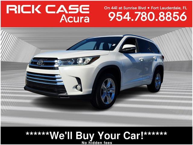 used 2017 Toyota Highlander car, priced at $21,848