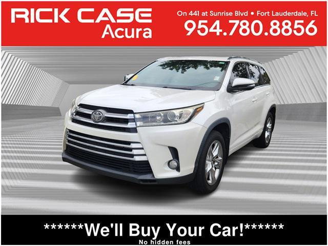 used 2017 Toyota Highlander car, priced at $22,577