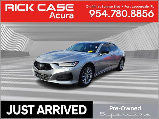 used 2021 Acura TLX car, priced at $25,492