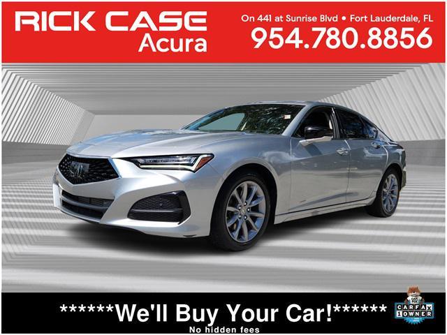 used 2021 Acura TLX car, priced at $24,494