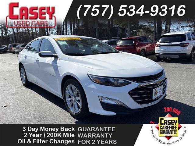 used 2022 Chevrolet Malibu car, priced at $16,852