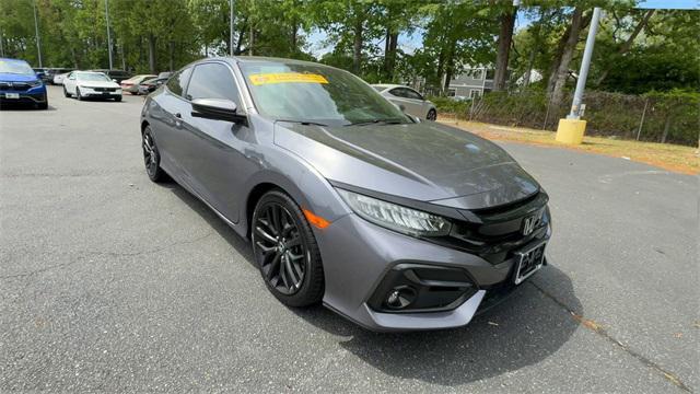 used 2020 Honda Civic Si car, priced at $24,352
