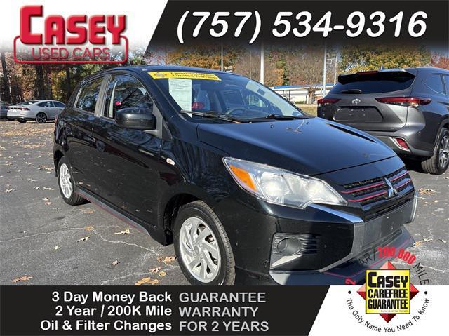 used 2021 Mitsubishi Mirage car, priced at $12,400