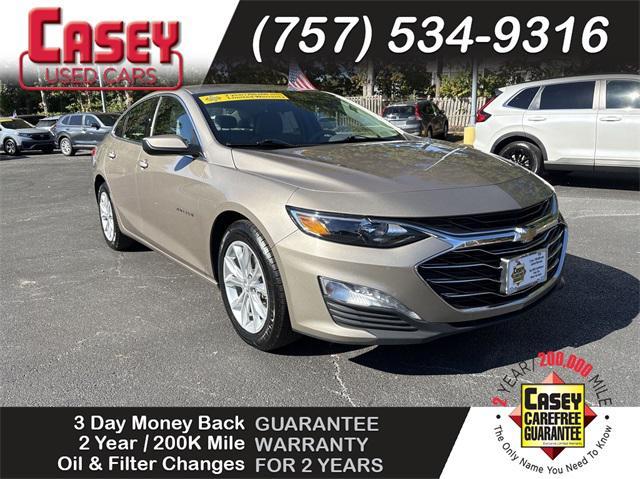 used 2022 Chevrolet Malibu car, priced at $18,847