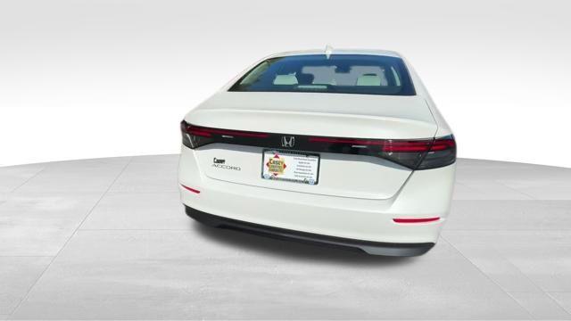 new 2025 Honda Accord car, priced at $28,833