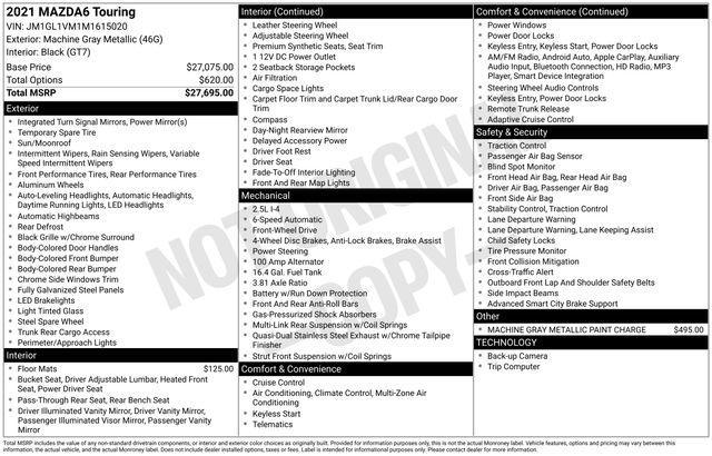 used 2021 Mazda Mazda6 car, priced at $24,990