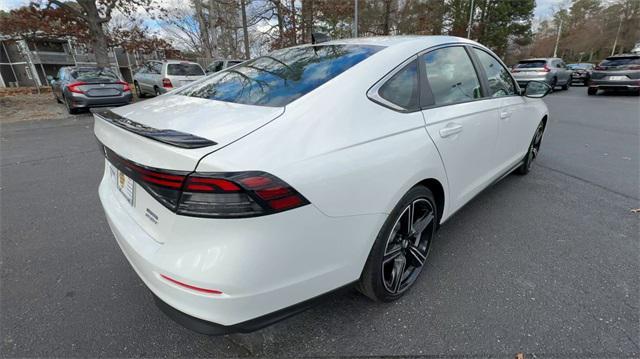 new 2025 Honda Accord Hybrid car, priced at $35,205