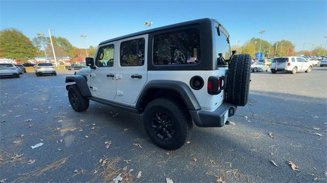 used 2022 Jeep Wrangler Unlimited car, priced at $33,464