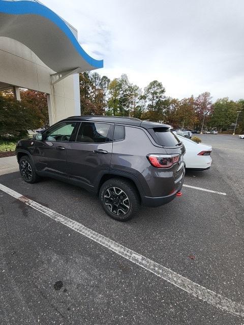 used 2021 Jeep Compass car, priced at $19,220