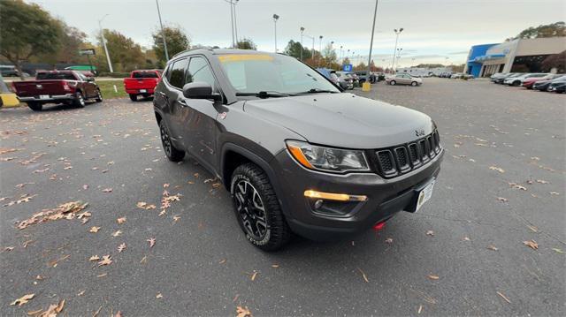 used 2021 Jeep Compass car, priced at $19,220