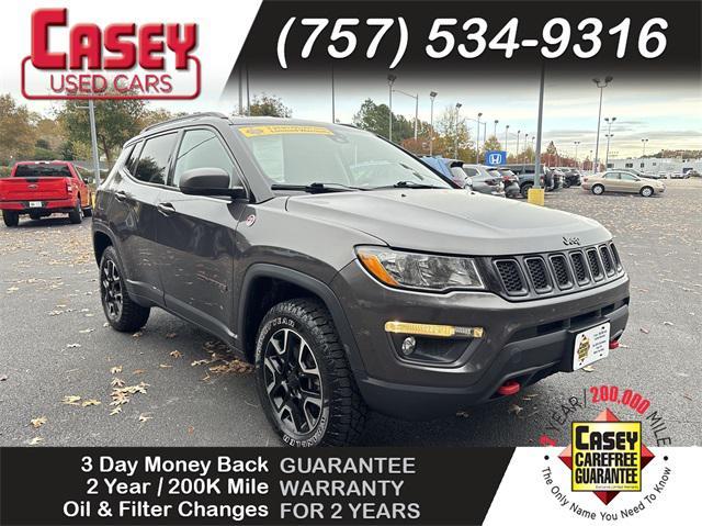 used 2021 Jeep Compass car, priced at $19,220