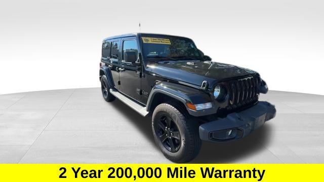 used 2020 Jeep Wrangler Unlimited car, priced at $24,732
