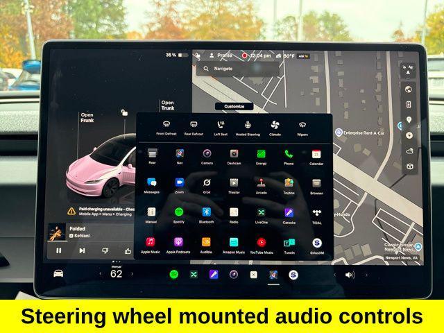 used 2024 Tesla Model 3 car, priced at $36,990