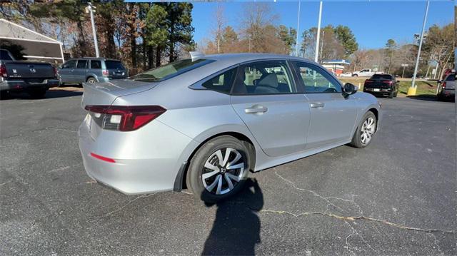 new 2025 Honda Civic car, priced at $25,582