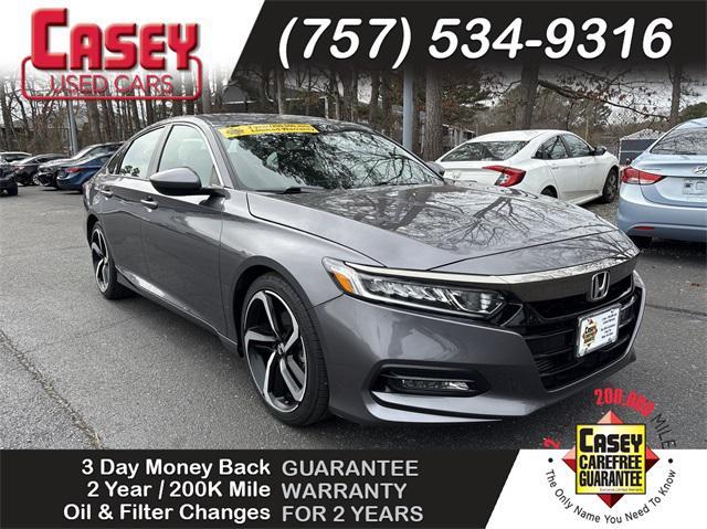 used 2018 Honda Accord car, priced at $21,900