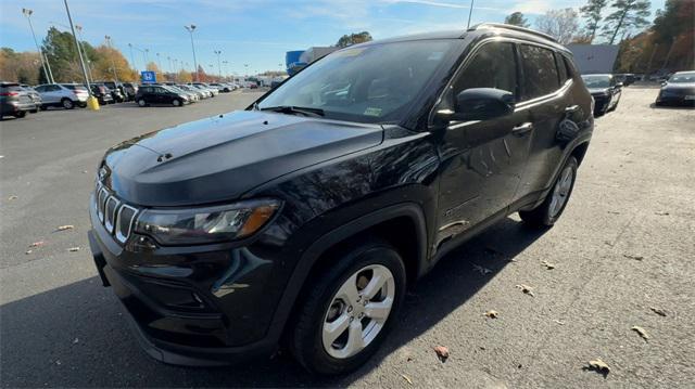 used 2022 Jeep Compass car, priced at $22,100