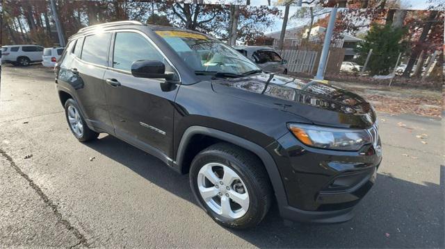 used 2022 Jeep Compass car, priced at $22,100