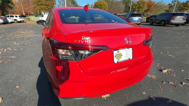 new 2025 Honda Civic car, priced at $27,477