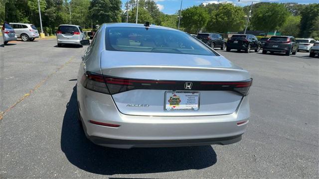 new 2025 Honda Accord car, priced at $31,710