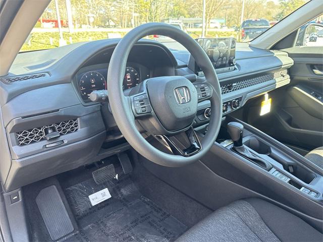 new 2025 Honda Accord car, priced at $29,445