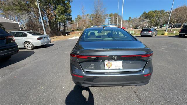 new 2025 Honda Accord car, priced at $29,445