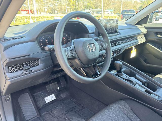 new 2025 Honda Accord car, priced at $29,445