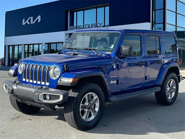 used 2020 Jeep Wrangler Unlimited car, priced at $29,400