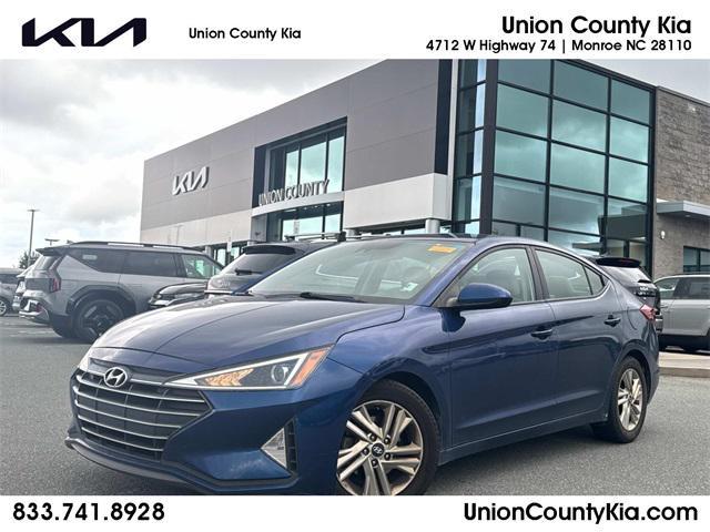 used 2019 Hyundai Elantra car, priced at $12,880